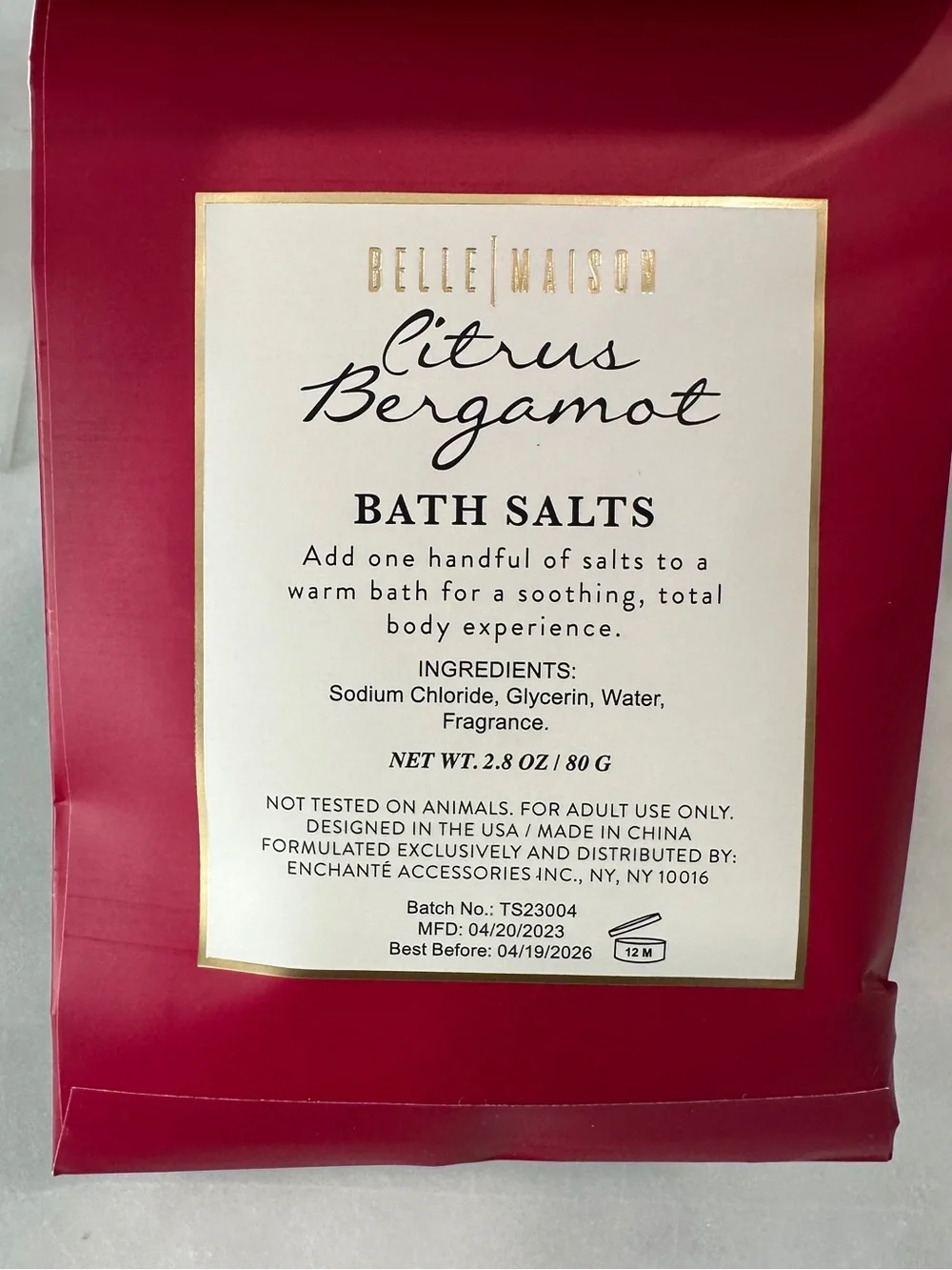 Belle Maison Bath Salts Collection 5-Pack – New